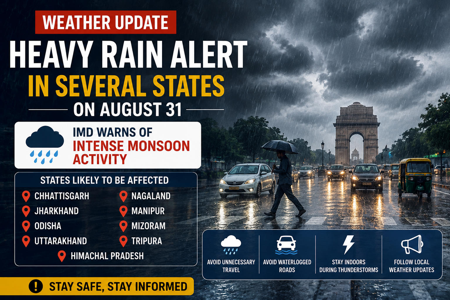 India Weather, IMD Alert, Monsoon 2026, Heavy Rainfall, Weather News, India News